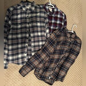 American eagle flannel lot. Great condition. All are size medium